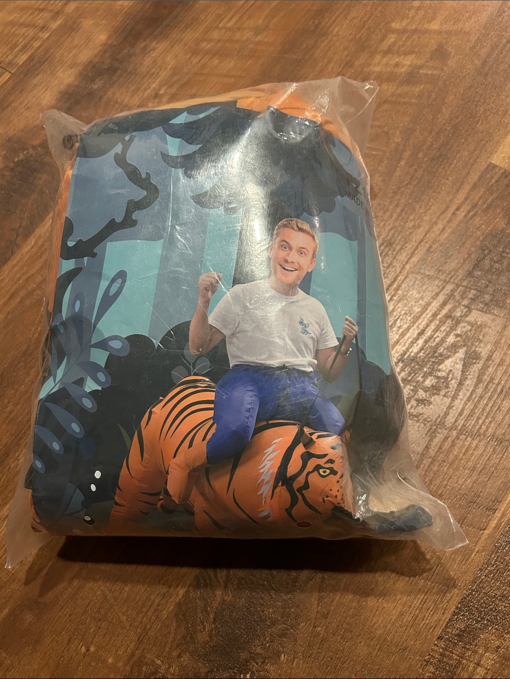 Ride On Tiger Blowup Inflatable